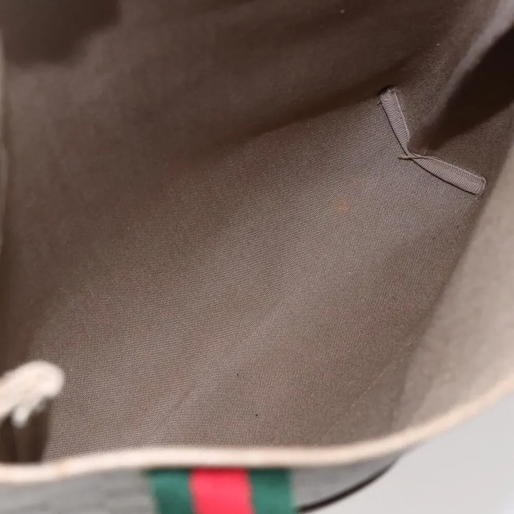Gucci GG Supreme Web Tote Bag Beige